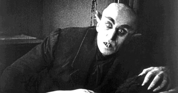 The 1922 film Nosferatu 